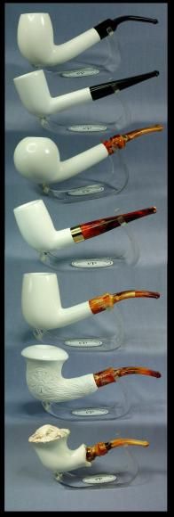 Colectie Meerschaum Ermec - Salut Pentru ca am fost deosebit de incantat de - Pipele voastre