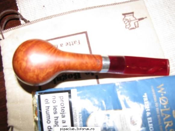 Pipa Brebbia Hand MAde in Italy argint 925 exceptionala - capacul de vant se desch - Vanzari pipe si accesorii