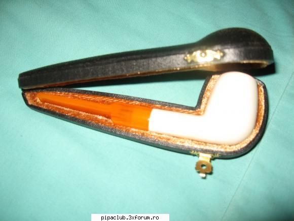 Pipa Meer + Cutie - E aproape noua, nu a fost fumata decat de vreo - Vanzari pipe si accesorii