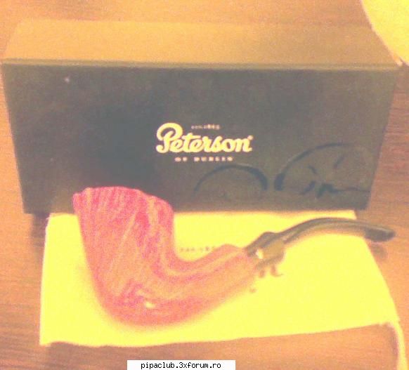 Pipa Peterson unicat - va salut am de vanzare o pipa Peterson la 500 lei - Vanzari pipe si accesorii