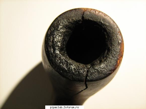 Pipa crapata de la prea multa turta - si bolul pipei poloneze - Intretinere si reparatii pipe
