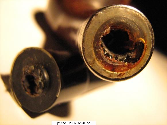 Pipa crapata de la prea multa turta - ignatescuradu - Intretinere si reparatii pipe