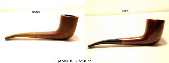 Pipe din cires - Am terminat reconditionarea unei pipe pentru - Pipe manufacturate de noi