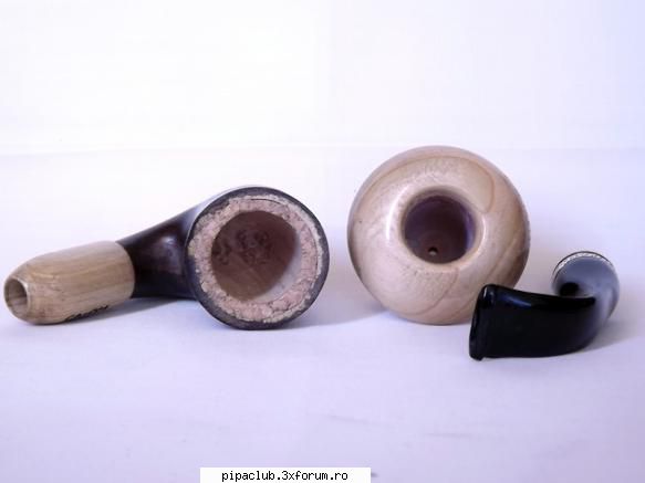 Pipe din cires - I-am facut si garnitura din pluta si se inchide - Pipe manufacturate de noi