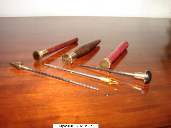 Pipe din cires - La fel, au si astea ac pentru desfundat - Pipe manufacturate de noi