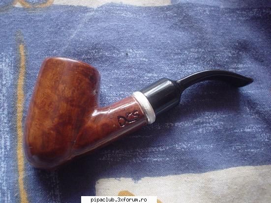 Pipe facute de noi - DCS 02, tot kit de briar cu stem de lucita, inel - Pipele voastre