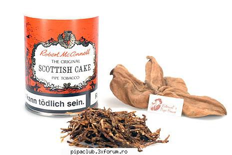 Scotish Cake - Data degustarii : Producatorul tutunului , Kopp - Robert Mc Connell