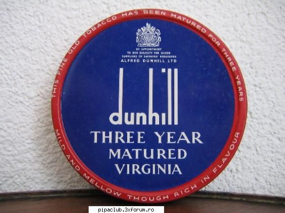 tot din colectia dunhill o cutie de virginia maturata 3 ani la modicul pret de 75 usd fara taxe
