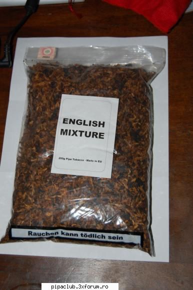 Tutun bulk English Mixture de vanzare - ziua buna, la ultima comanda a - Vanzari tutun de pipa si trabucuri