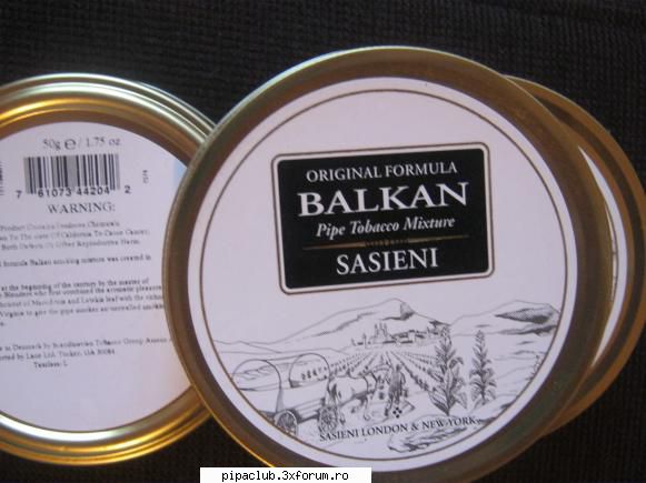 Vand tutun pipa Balkan Sasieni - tutun de pipa Balkan Sasieni,o - Vanzari tutun de pipa si trabucuri