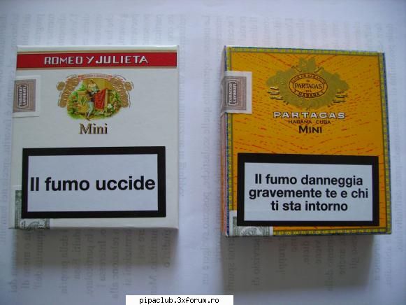alternativa...mini - cateodata, atunci cand nu am prea mult timp - Despre trabucuri in general