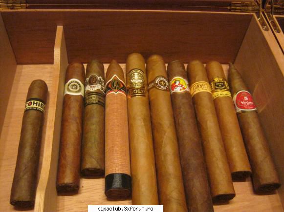 ..ofer spre vanzare cohiba red dot robusto (5� x 49)
 classic churchill (7� x 54)
 la gloria cubana